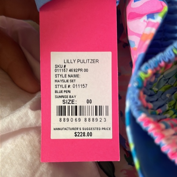 Lilly Pulitzer Sunrise Off-Shoulder Floral Sets - Picture 5 of 5